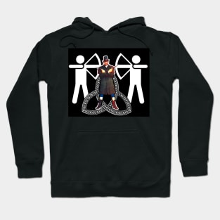 Armed boy and people with arrows Hoodie